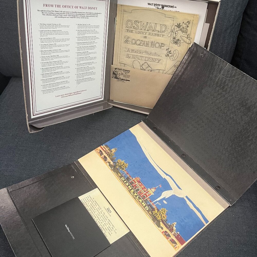 Disney D23 Walt’s Desk and Disneyland Artifacts